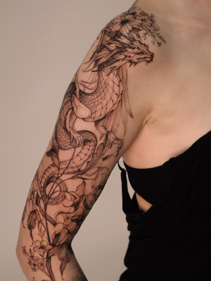 Lena Zhdanova • Intentional Storytelling Through Fine Line Tattooing 26 March 2026