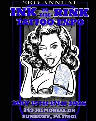 Ink In the Rink Tattoo Expo #3 (2026) 15 May 2026