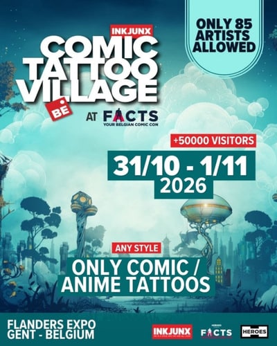 Inkjunx Comic Tattoo Village - Facts #2 (2026) 31 October 2026