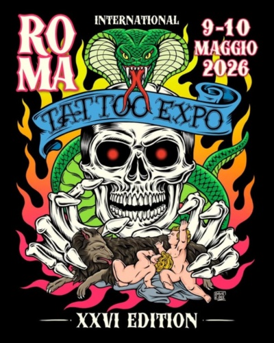 Roma Tattoo Expo #26 (2026) 9 May 2026