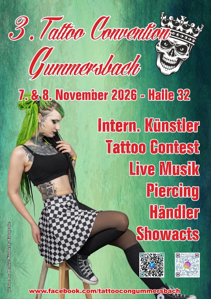 Tattoo Convention Gummersbach #3 (2026) 7 November 2026