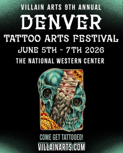 Denver Tattoo Arts Festival #9 5 June 2026