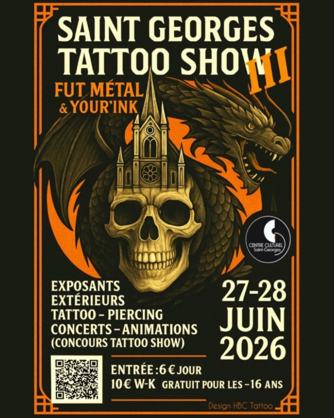Fut Métal & Your'Ink 27 June 2026