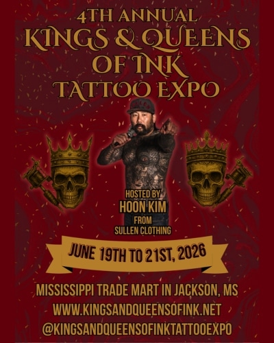 Kings and Queens of Ink Tattoo Expo #4 19 June 2026