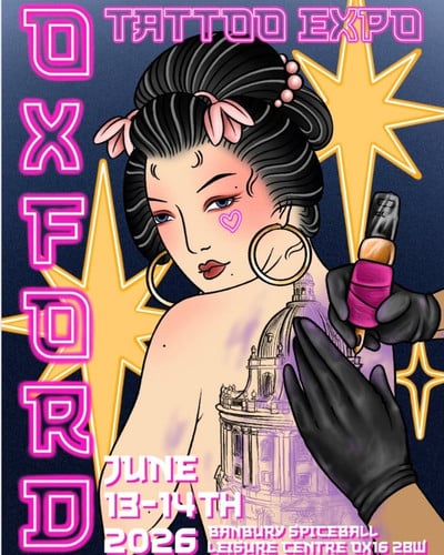 Oxford Tattoo Expo 2026 13 June 2026