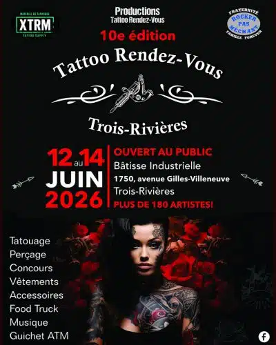 Tattoo Rendez Vous Trois Rivières (2026)