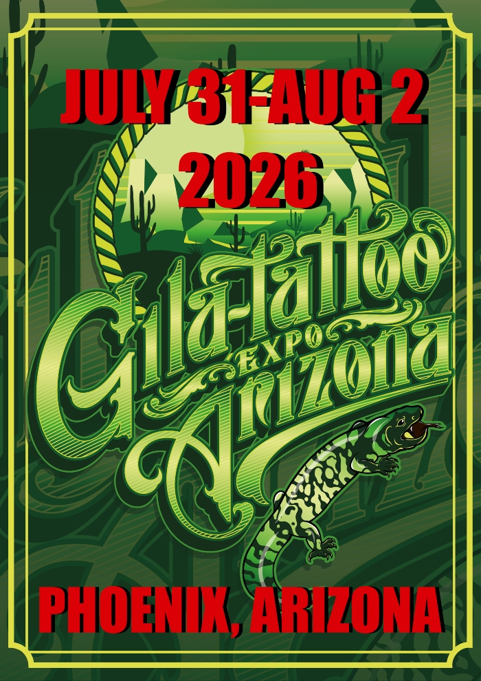 Gila Tattoo Expo (2026) 31 July 2026