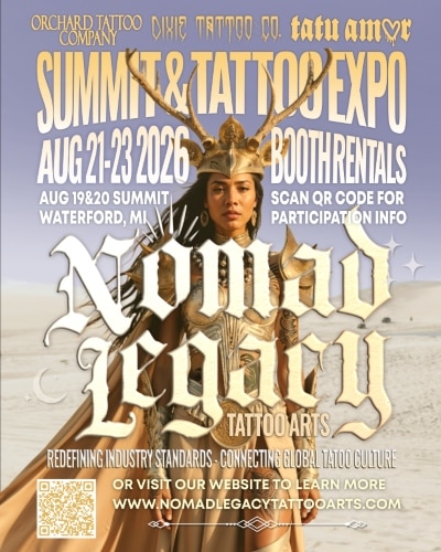 Nomad Legacy Tattoo Arts Expo 21 August 2026