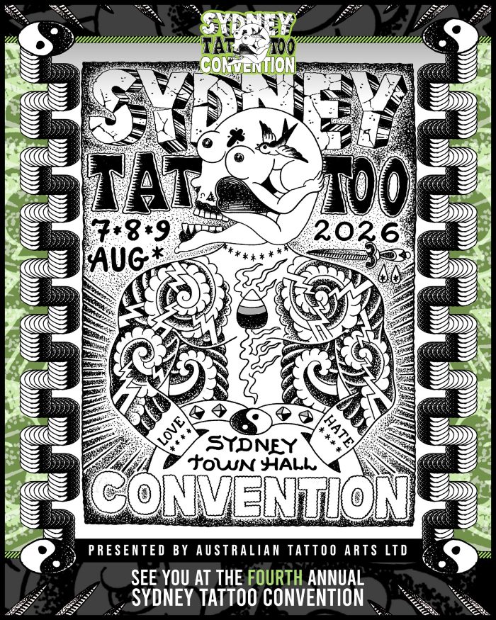 https://www.facebook.com/sydneytattooconvention Sydney Tattoo Convention (2026) 7 August 2026