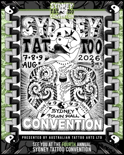 Sydney Tattoo Convention 7 August 2026