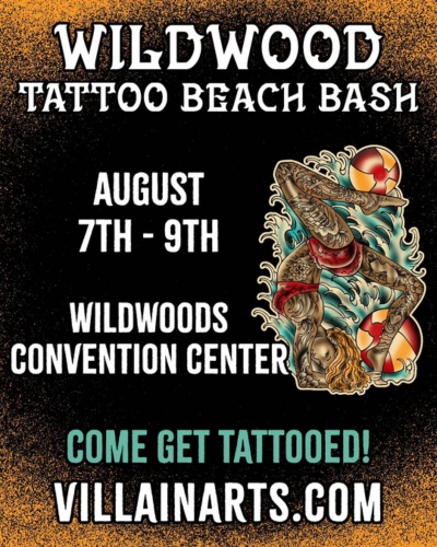 Wildwood Tattoo Beach Bash #16 9 August 2026
