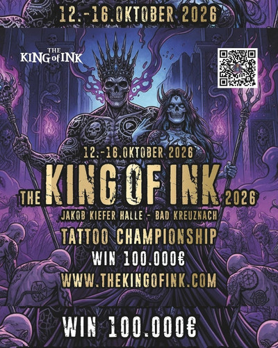 The King of Ink Tattoo Championship 18 October 2026