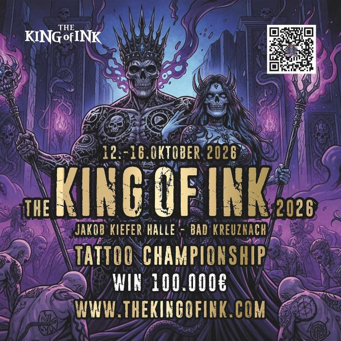 The King of Ink Tattoo Championship The King of Ink Tattoo Championship 16 October 2026