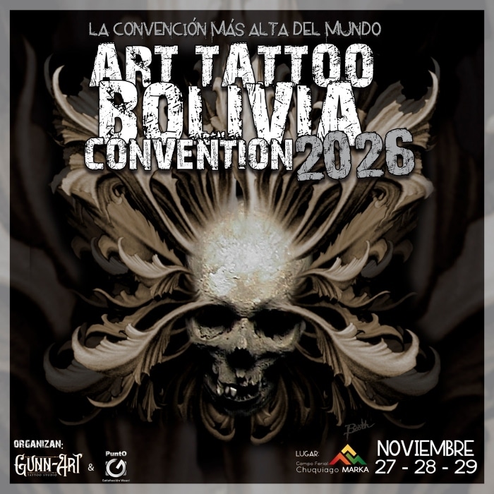Art Tattoo Bolivia Convention 27 November 2026
