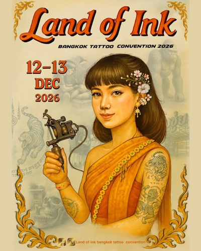 Land of Ink Bangkok Tattoo Convention #4 12 December 2026