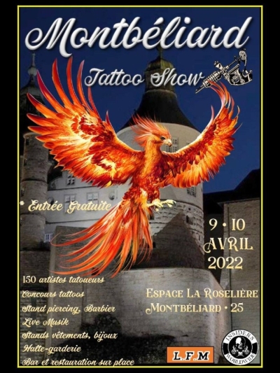 Tattoo Convention Posters Gallery Montbeliard Tattoo Show 2022