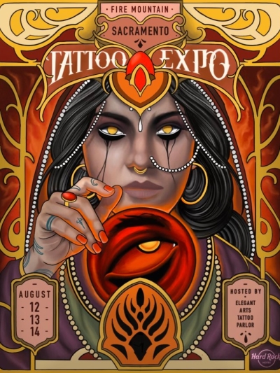 Tattoo Convention Posters Gallery Fire Mountain Tattoo Expo 2022