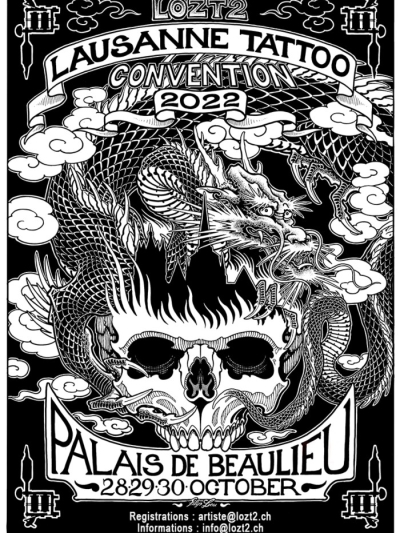 Tattoo Convention Posters Gallery Lausanne Tattoo Convention 2022