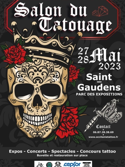 Tattoo Convention Posters Gallery Salon du Tatouage et des Arts Corporels Saint Gaudens 2023