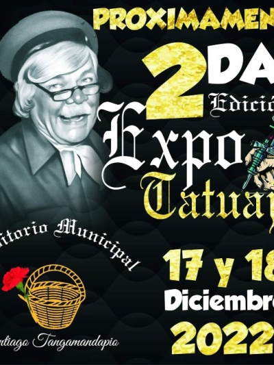 Tattoo Convention Posters Gallery Tangamandapio Tattoo Expo 2022