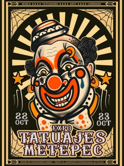 Tattoo Convention Posters Gallery Metepec Expo Tatuajes 2022