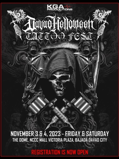 Tattoo Convention Posters Gallery Davao Halloween Tattoo Fest 2023