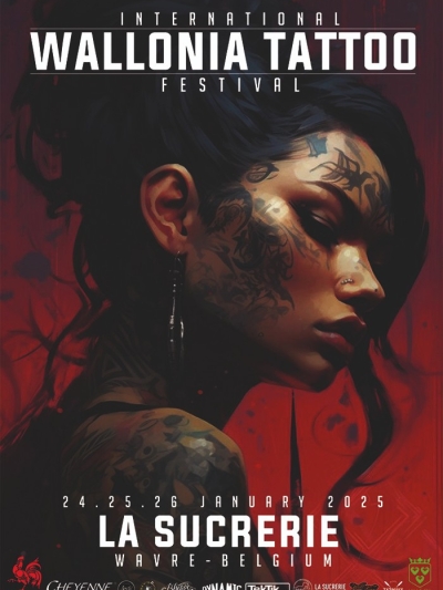 Tattoo Convention Posters Gallery Wallonia Tattoo Festival 2025